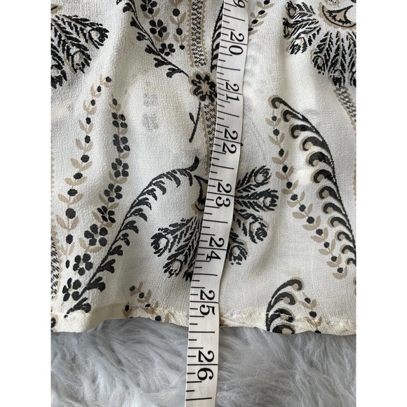 Anthropologie Cream and Black Blouse - Picture 9 of 16